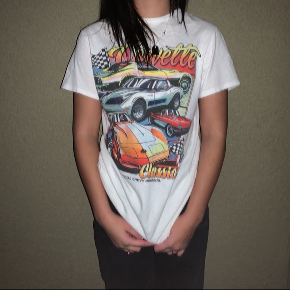 Tops | Corvette Graphic T Shirt | Poshmark